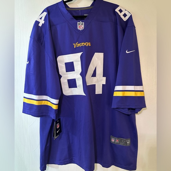 RANDY MOSS #84 Minnesota Vikings Nike On Field Jersey size 6X - Picture 2 of 8